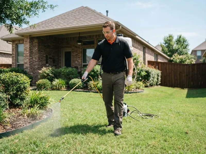 Flea and Tick Yard Treatment in Dallas, TX